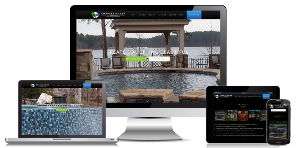 Landscape Contractor Website Design by Marketing Provisions