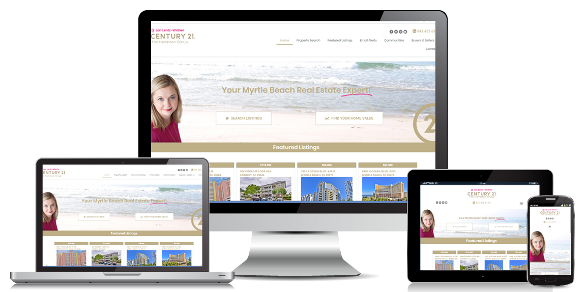 Real Estate Website Design by Marketing Provisions