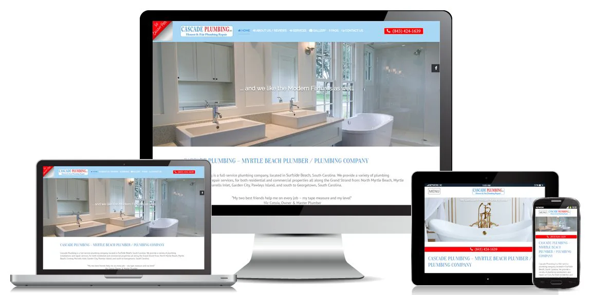 Read more about the article Cascade Plumbing – Contractor Web Design