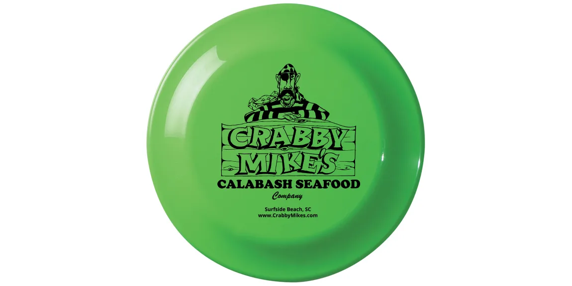 Crabby Mike's Frisbees / Flyers by Marketing Provisions