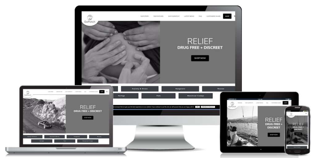e-Commerce Website Design - GoPatch