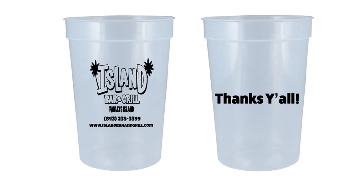 Read more about the article Island Bar & Grill Stadium Cups