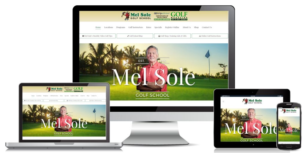 Leisure Ecommerce Website Design Mel Sole