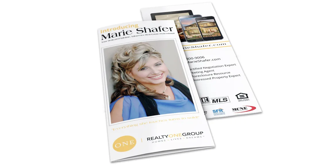 Tri-Fold Brochures for Real Estate Agent