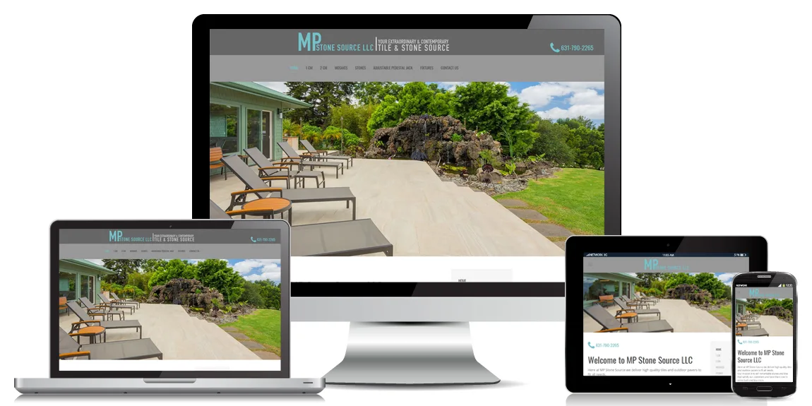 MP Stone Source - Contractor Web Design