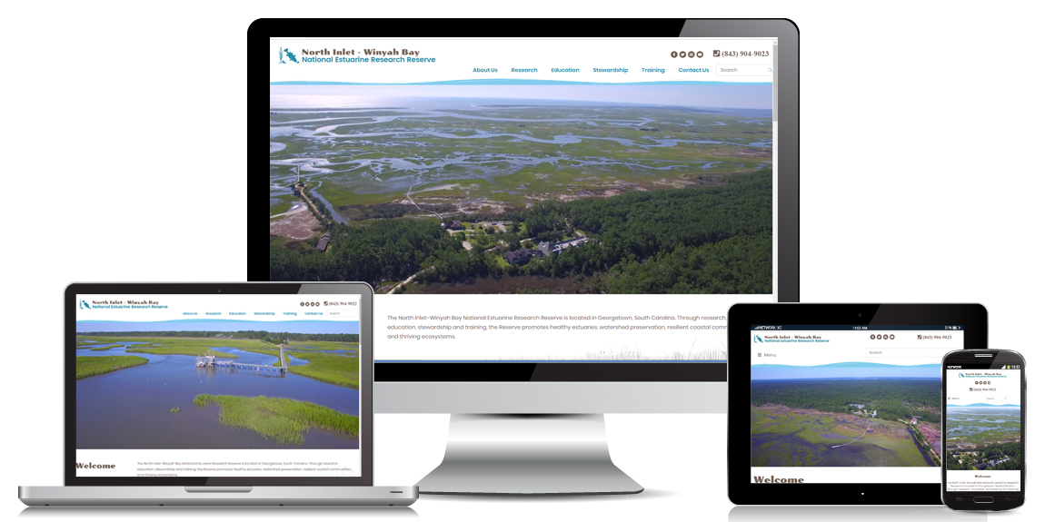 Read more about the article North Inlet Winyah Bay – Education Web Design