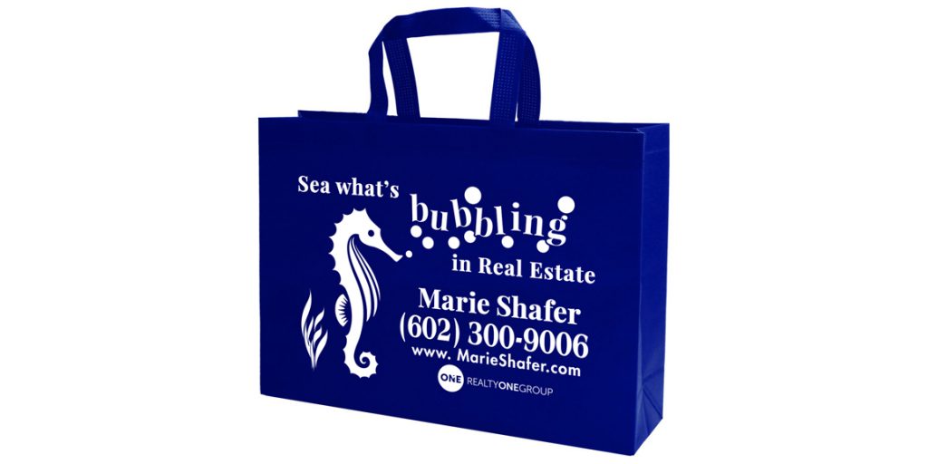Custom Tote Bag for Marie Shafer Real Estate by Marketing Provisions