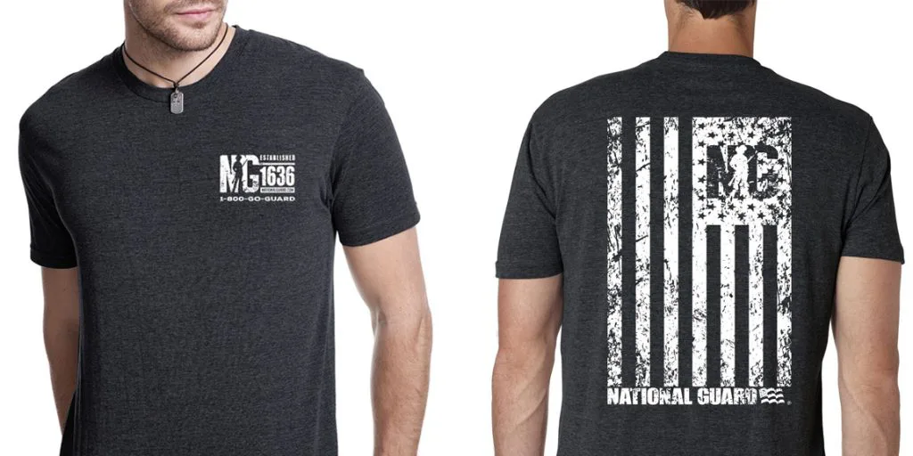 SC National Guard t-shirts designed by Marketing Provisions