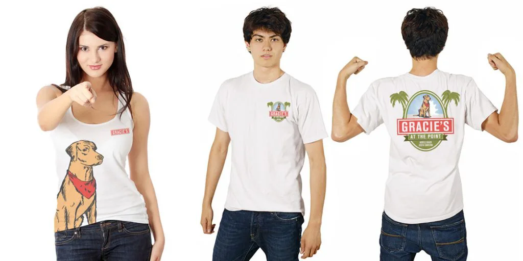 Gracies-T-shirt Mockup