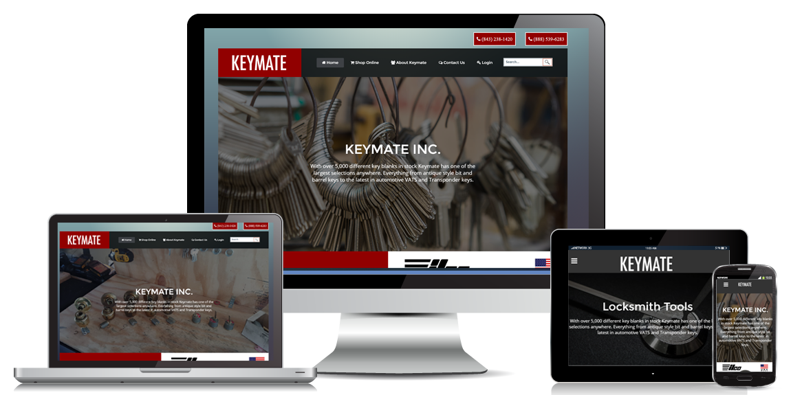 Read more about the article Keymate Inc. – E-Commerce Website Design