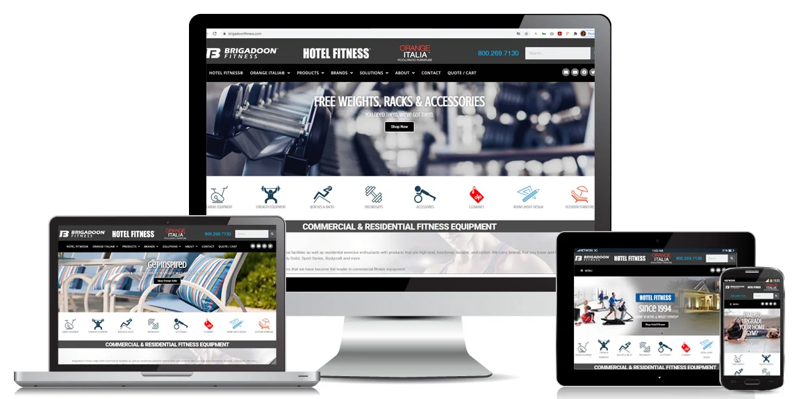 Read more about the article Brigadoon Fitness – E-commerce Web Design