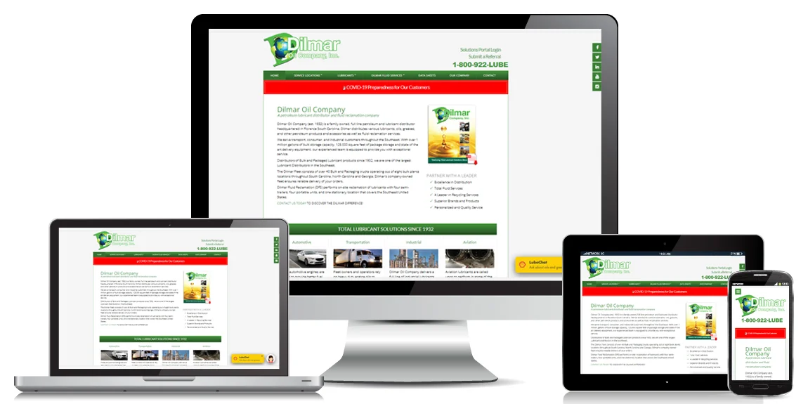 Read more about the article Dilmar Oil – Manufacturer Web Design