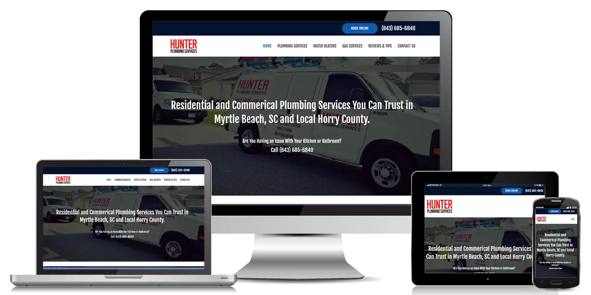 contractor website design by marketing provisions
