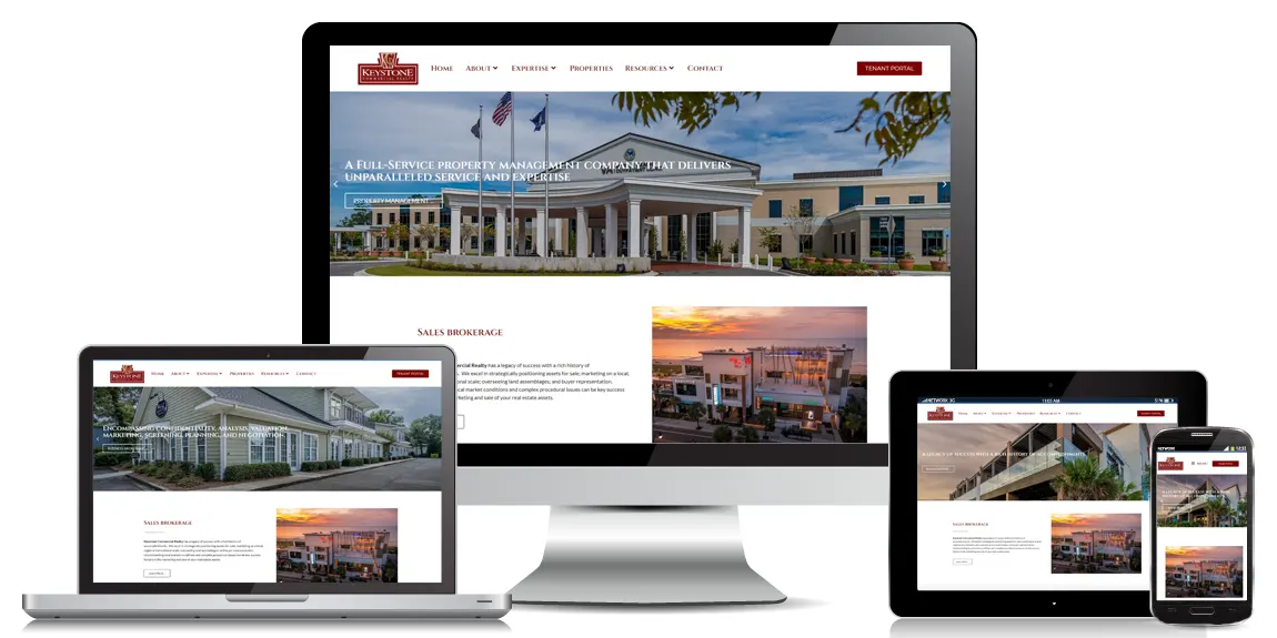 Read more about the article Keystone Commercial Realty – Real Estate Web Design