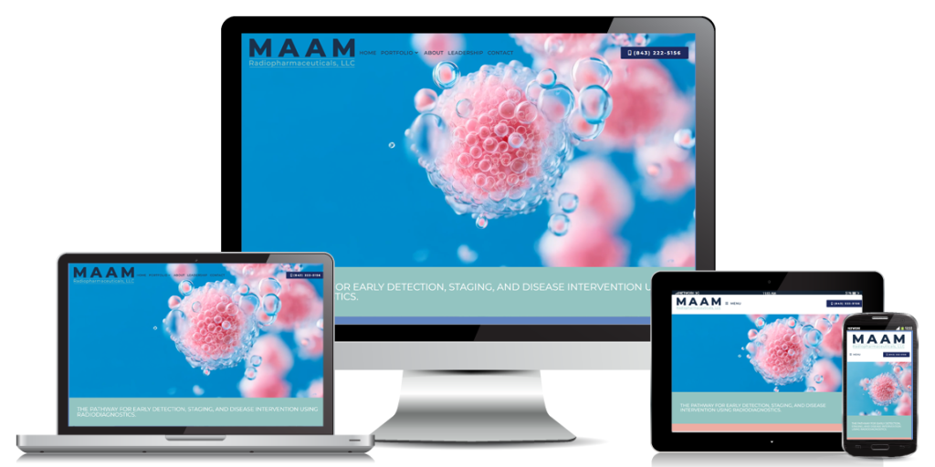 MAAM website design